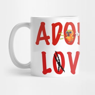 Adopt Love! - Ms. Sunny, the Sun Conure Mug